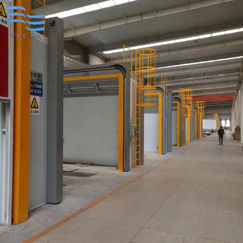 Cabina di sabbiatura, Cabina di sabbiatura, Sala di molatura, Cabina di molatura, Sabbiatrice