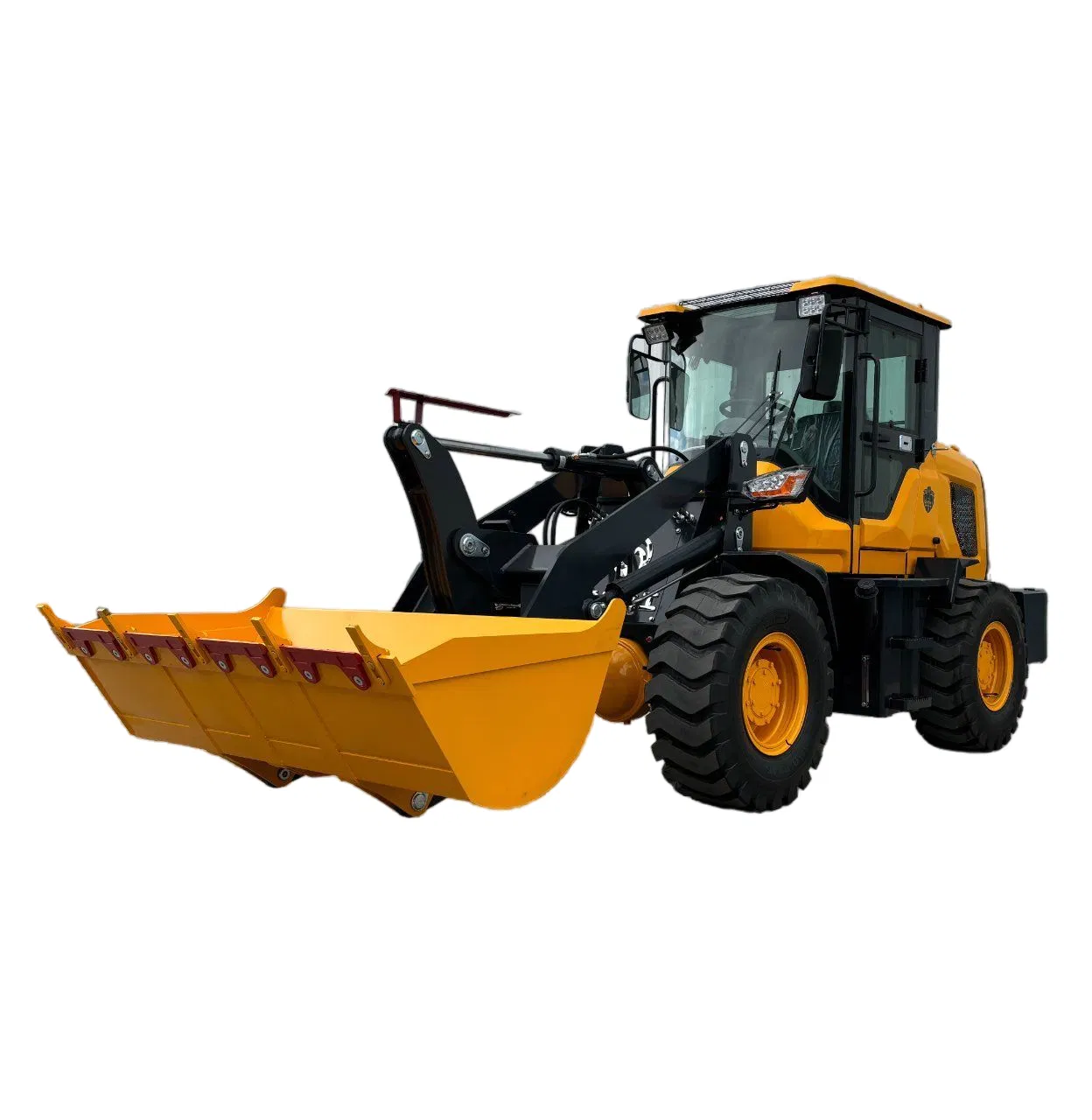 Mini Construction/Agricultural Wheel Loader (0.25m³, Yuchai 37kW, 2600mm Dumping)