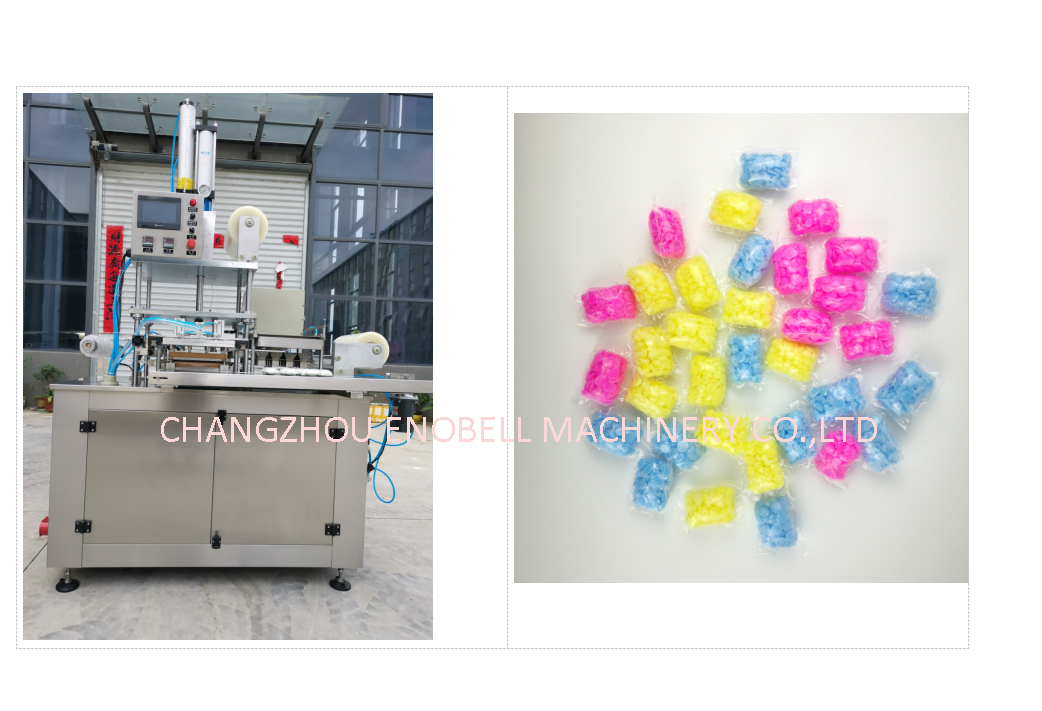 16 Ugelli Macchina Automatica per il Confezionamento di Pods in Film Idrosolubile in PVA per Detersivo in Perle