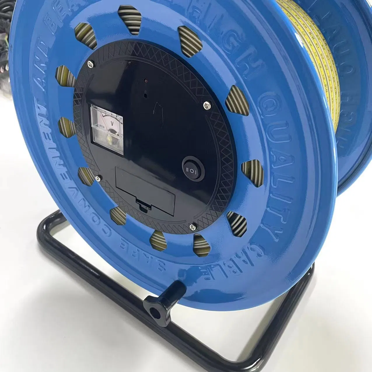 Flessometro in acciaio per misuratore di profondità con portata di 100 metri, misuratore portatile del livello dell'acqua per la misurazione del livello idraulico