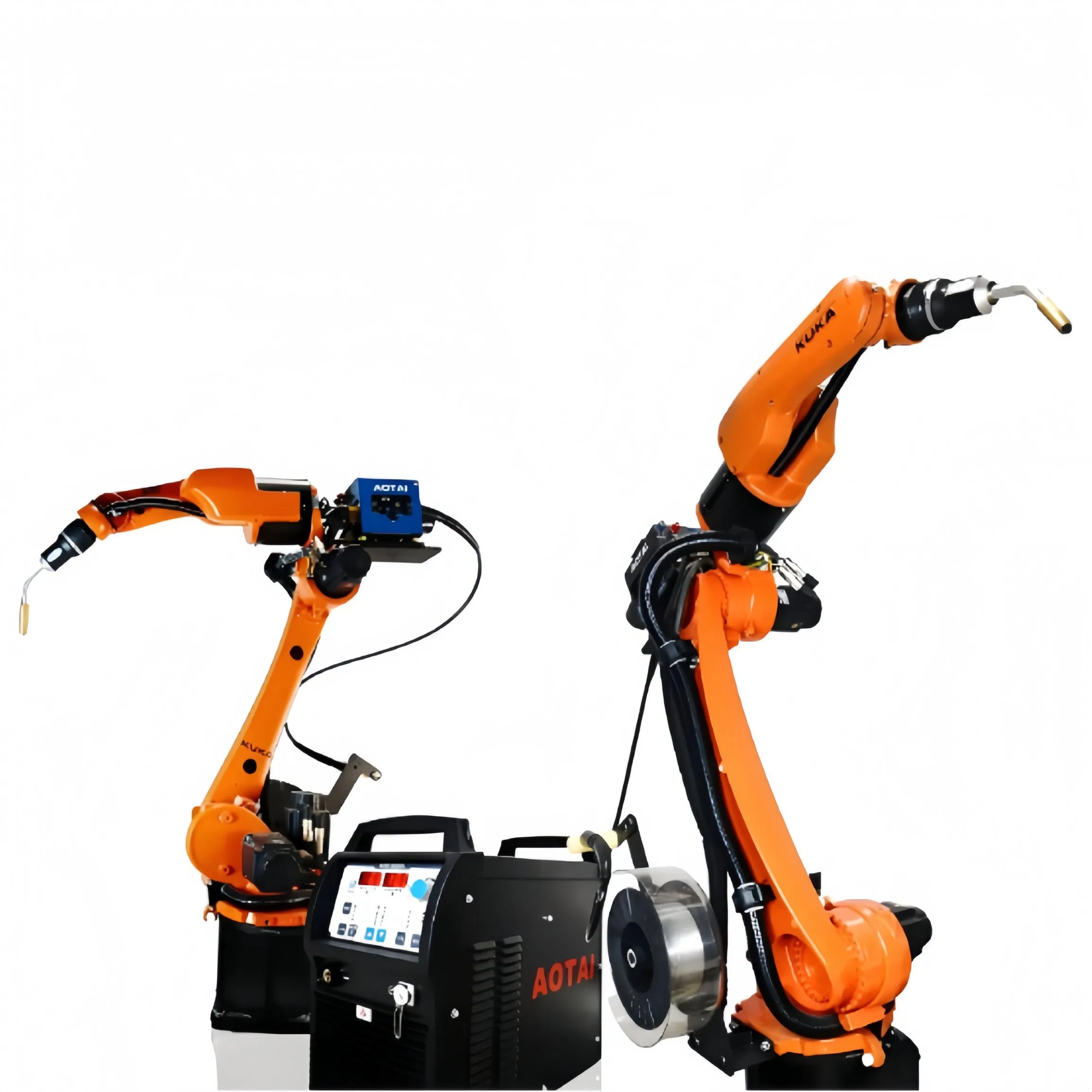 Kuka KR 8-R1440-2 Arc HW E Industrial Arc Welding Robot with 3D Vision Weld Seam Tracking, IP65 Protection