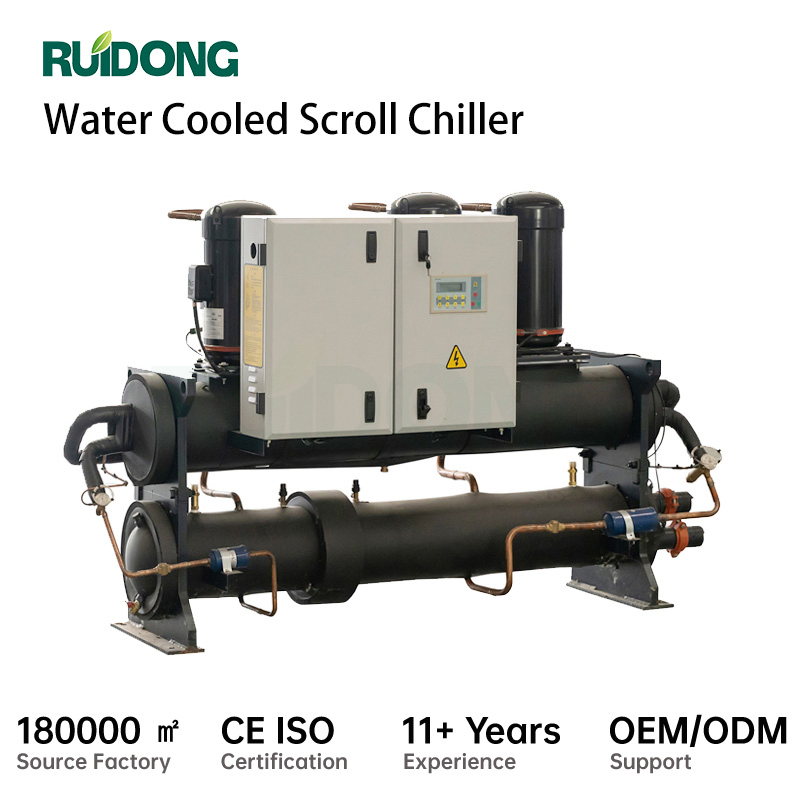CE Certified OEM Scroll Type Water Chiller Heat Pump 70-280kw
