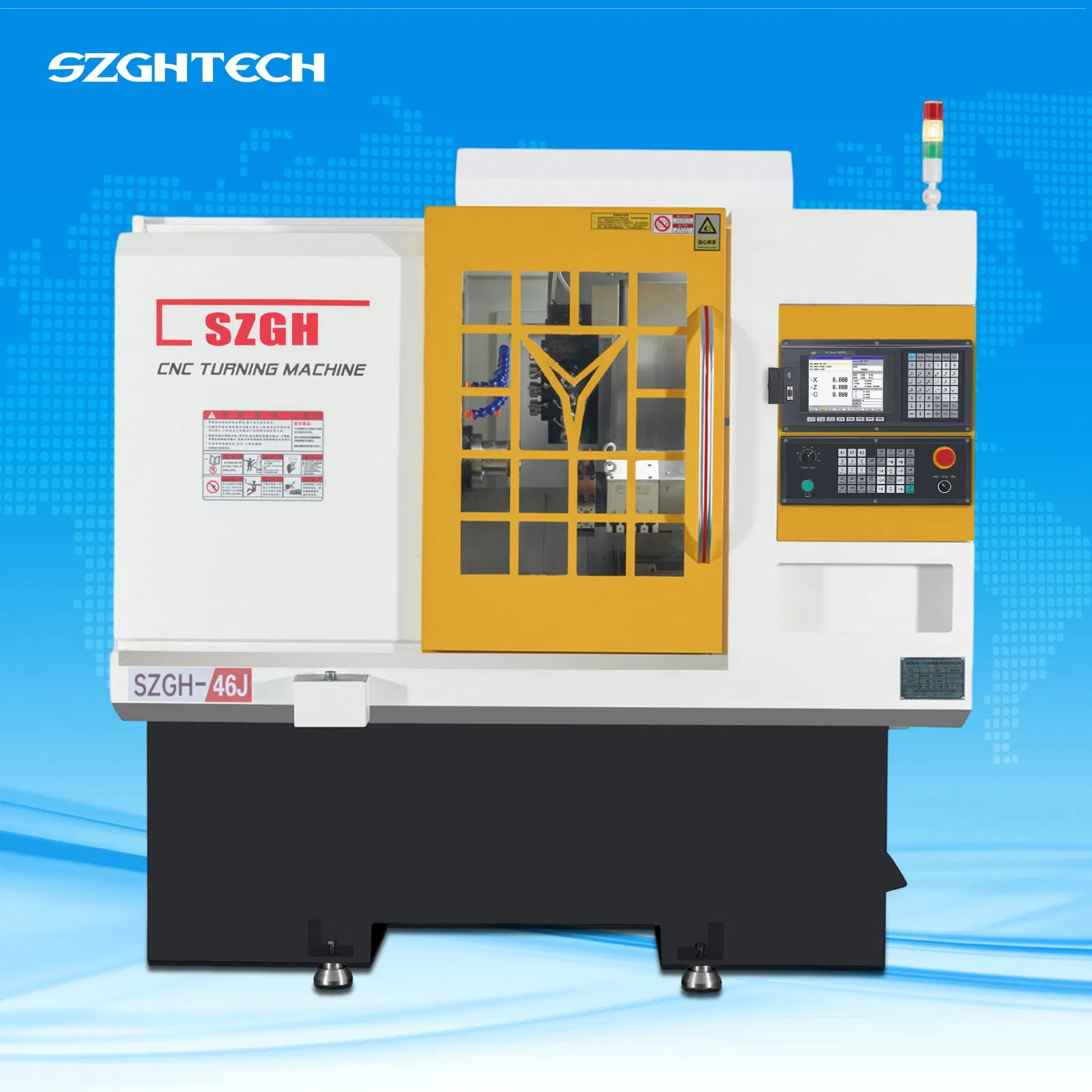SZGH-46Y CNC Turning and Milling Compound Lathe
