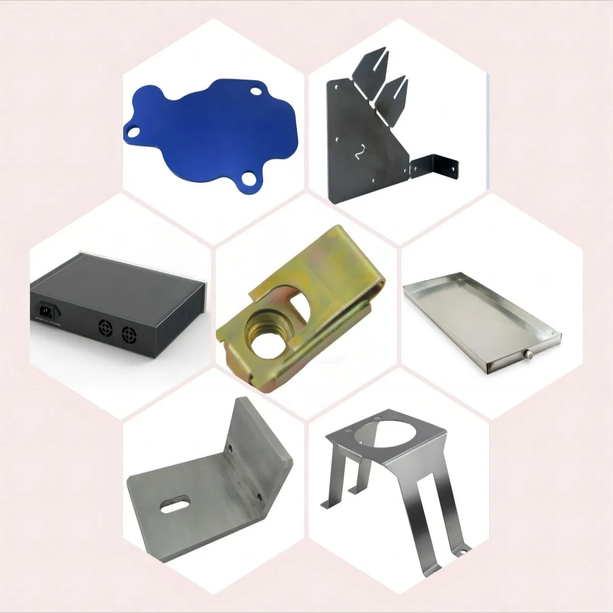 Custom Aluminum Sheet Metal Bending Electrical Box Enclosure Stamping Parts OEM Manufacturing