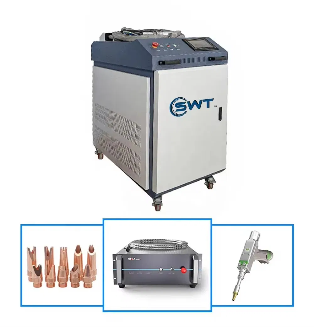 2000W 3kw Portable 4in1 Fiber Laser Welding Machine for Aluminum 6kw