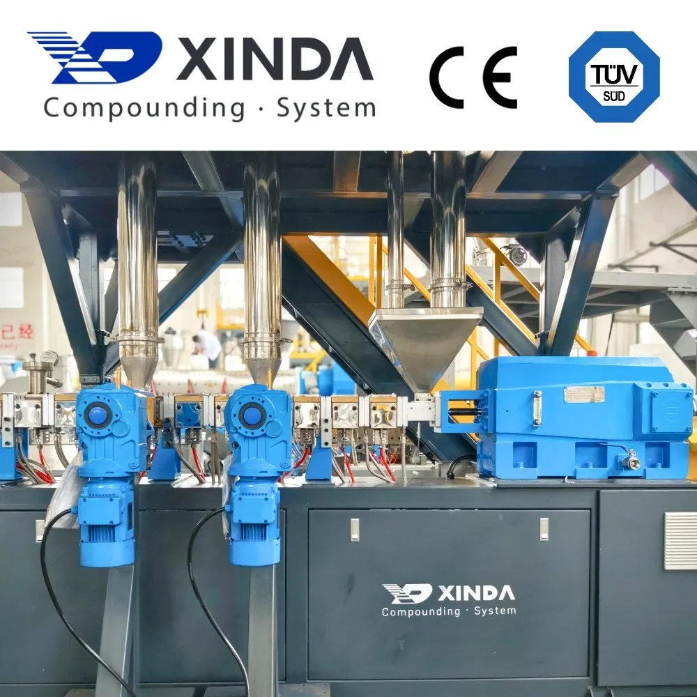 Automatic Masterbatch Extrusion Production Line with Precise Temperature and Torque Control