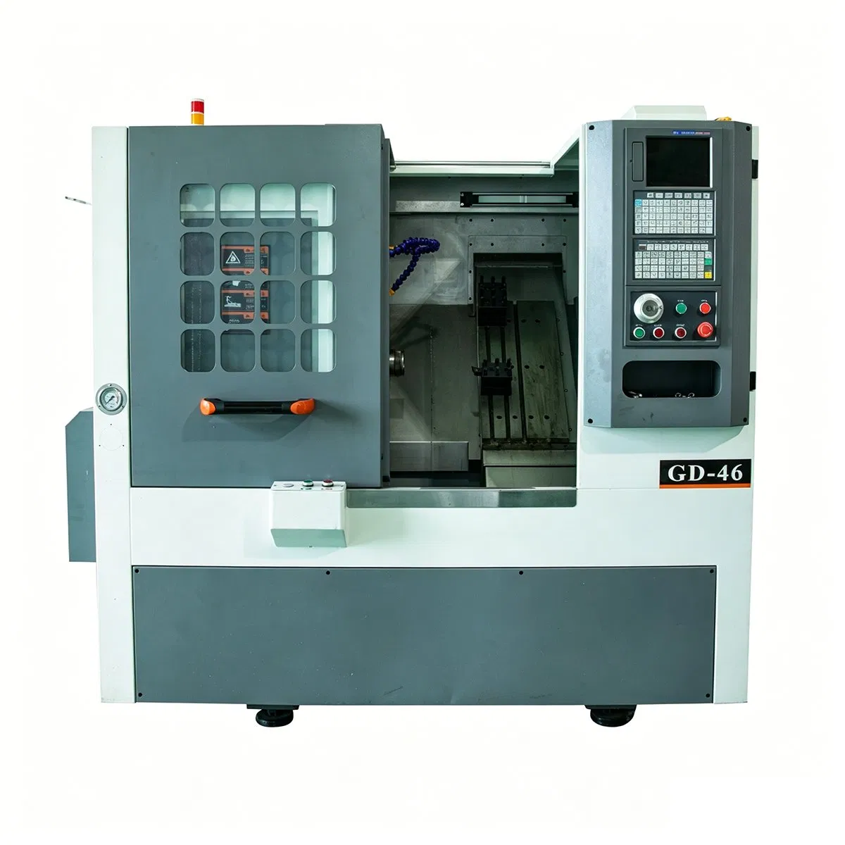 GD46 CNC Turning and Milling Machine Custom Power Tools Metallic Processing Driven Lathe Mini Metal Lathe Disc Brake Machine Turn CNC Lathe