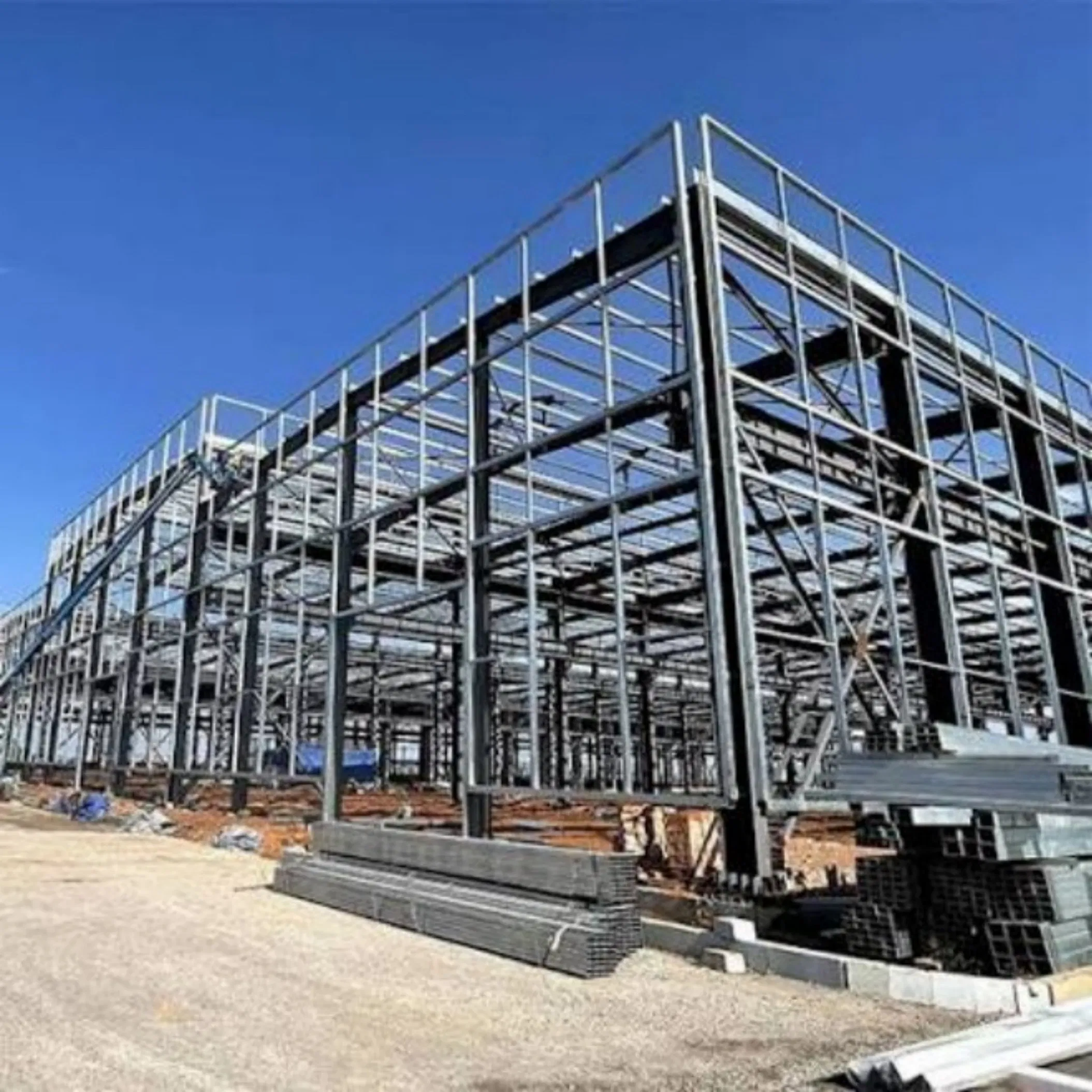 High Rise Prefabricated Steel Structure Building for Hotel Office