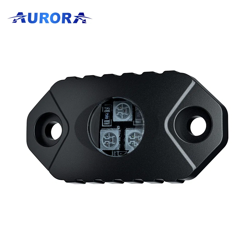 APP Control Offroad Mini LED RGB Wireless Waterproof Car Rock Mood Light Bulb Lamp