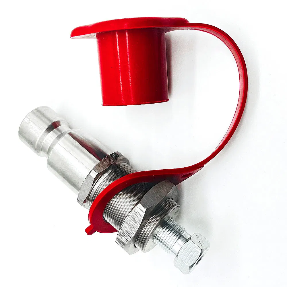 Feilun Qf-T5 NGV2 Filling Nozzle SS304 CNG Cylinder Car Natural Gas Valve