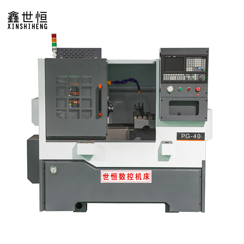 Torno horizontal CNC de metal mini de alta precisión con torreta portaherramientas eléctrica