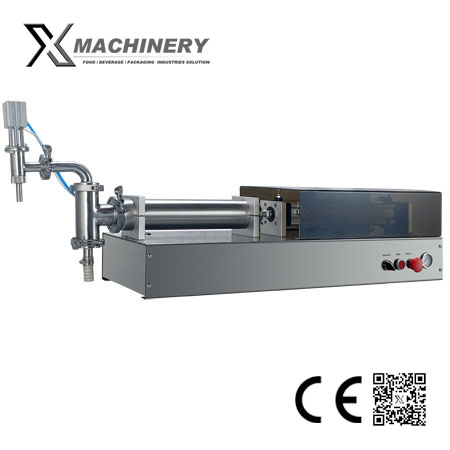 Tabletop Semi-Automatic Liquid Piston Filling Machine