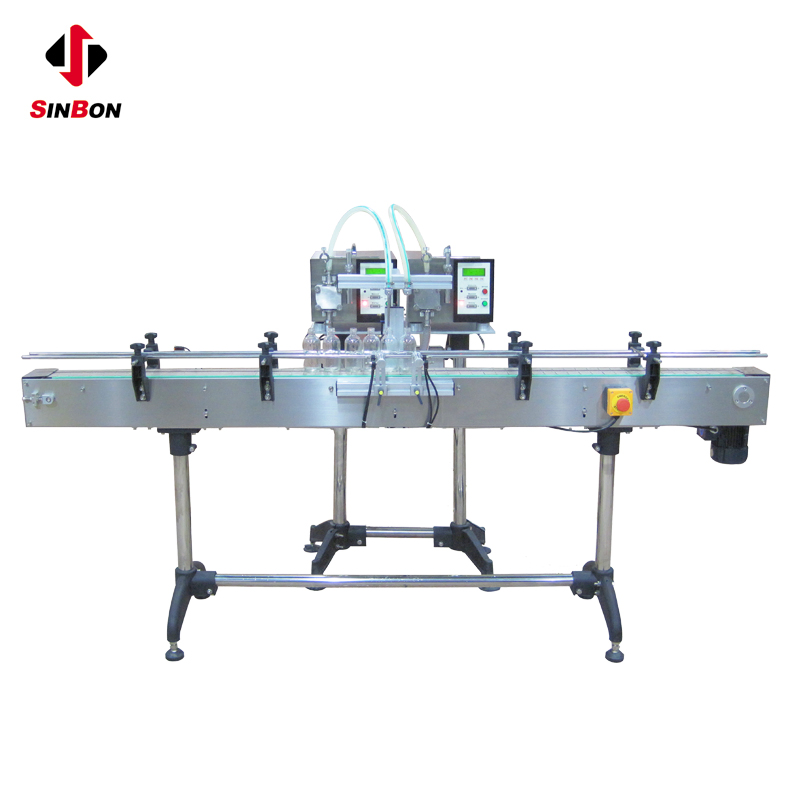 Automatic Gear Pump Four Heads Liquid Filling Machine