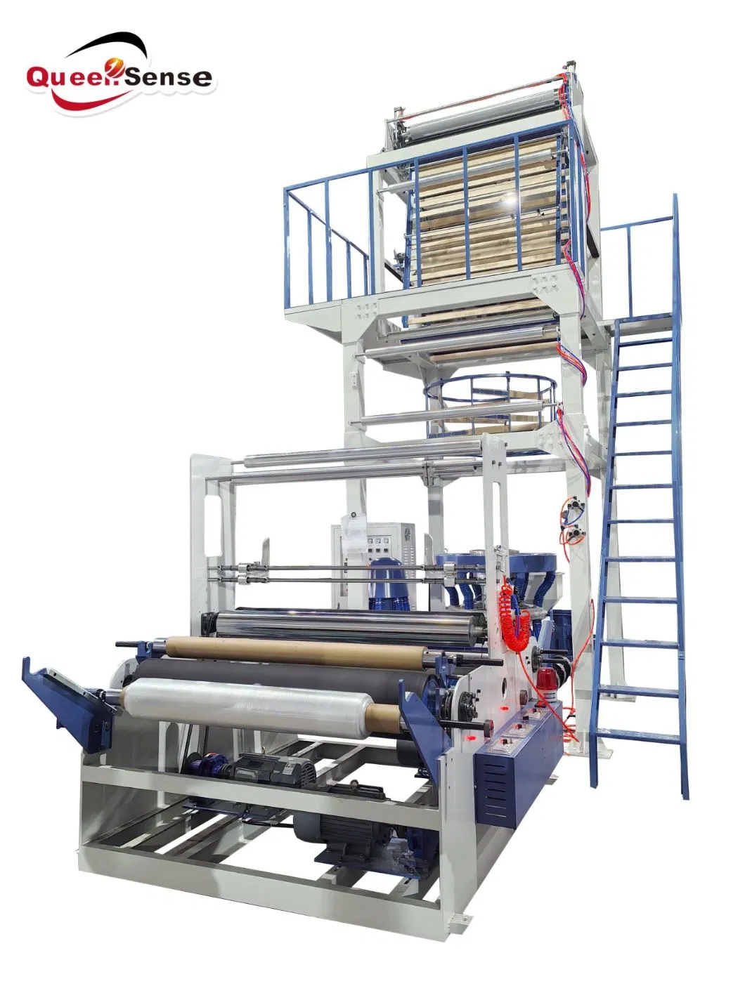 QS-A65 1200mm LDPE HDPE Plastic Packaging Film Production Film Blowing Machine