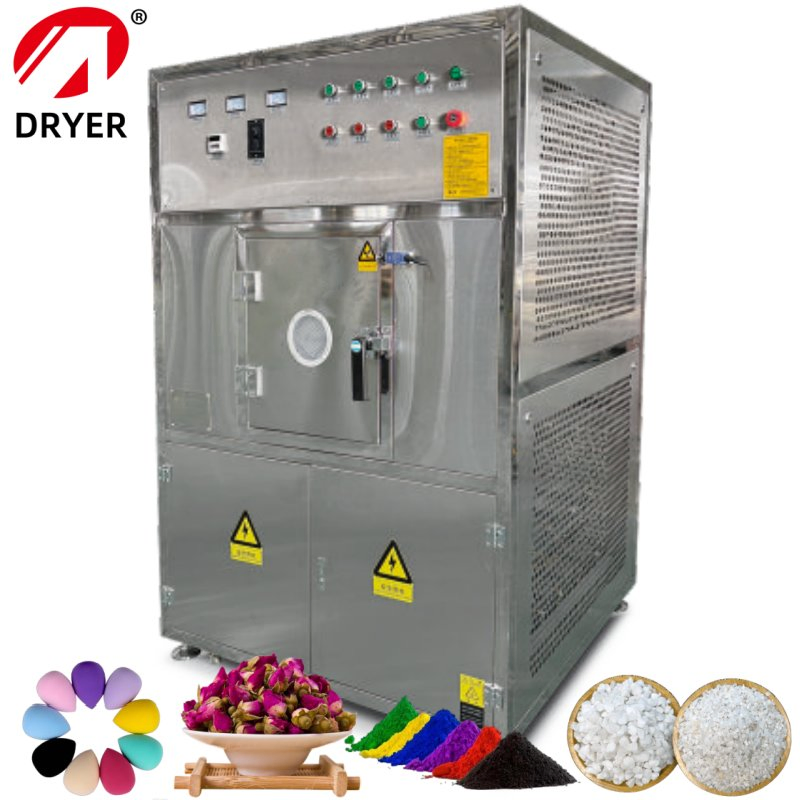 Box Type Microwave Dryer Drying Cabinet Lab Sterilizer Laboratory Benchtop Drying Oven Sterilizer Tray Dryer Dehydrator for Food Mealworms Chemical Powder