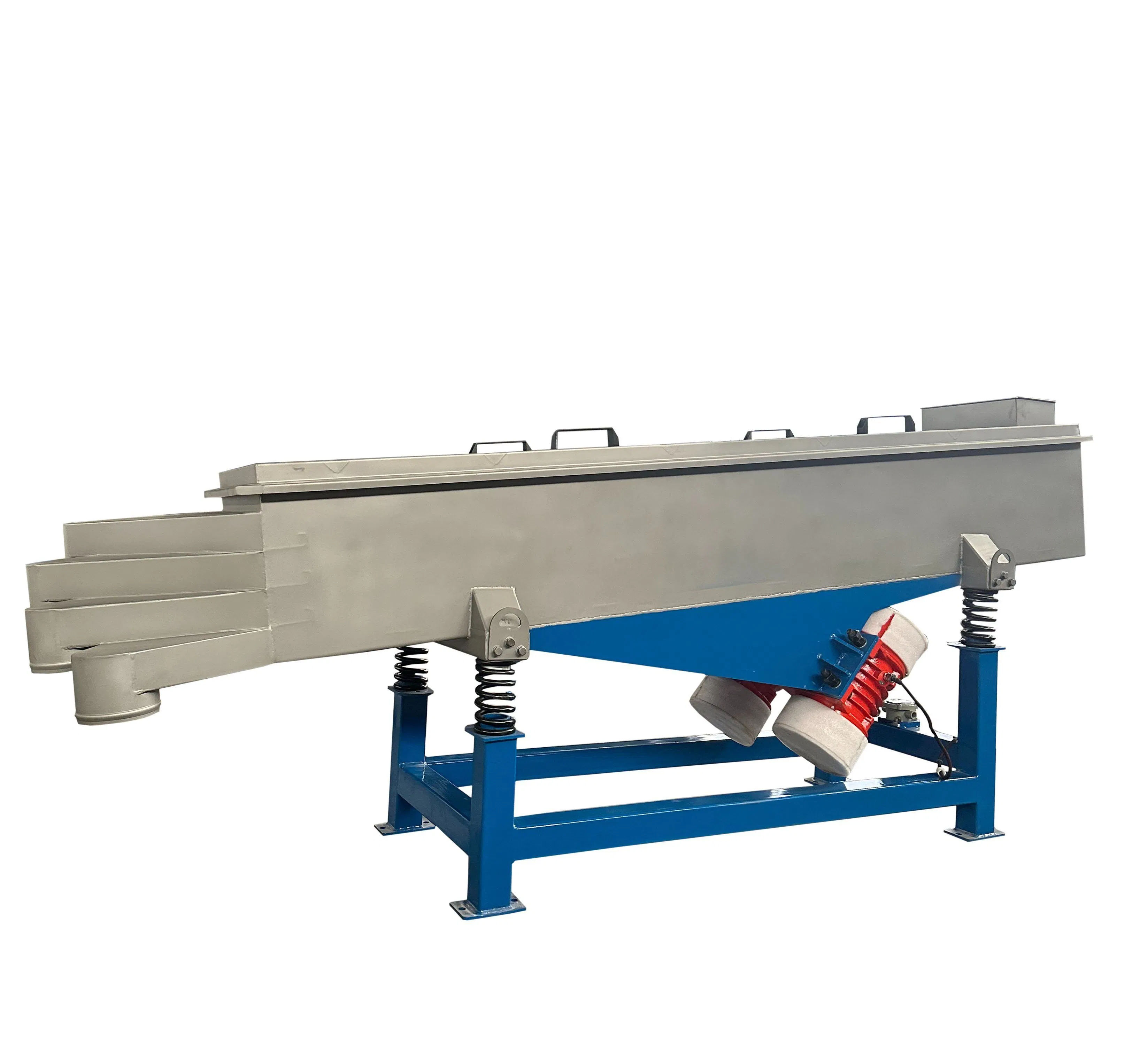 Linear Vibrating Screen Sieve Sifter Machine for Food Particle Screening