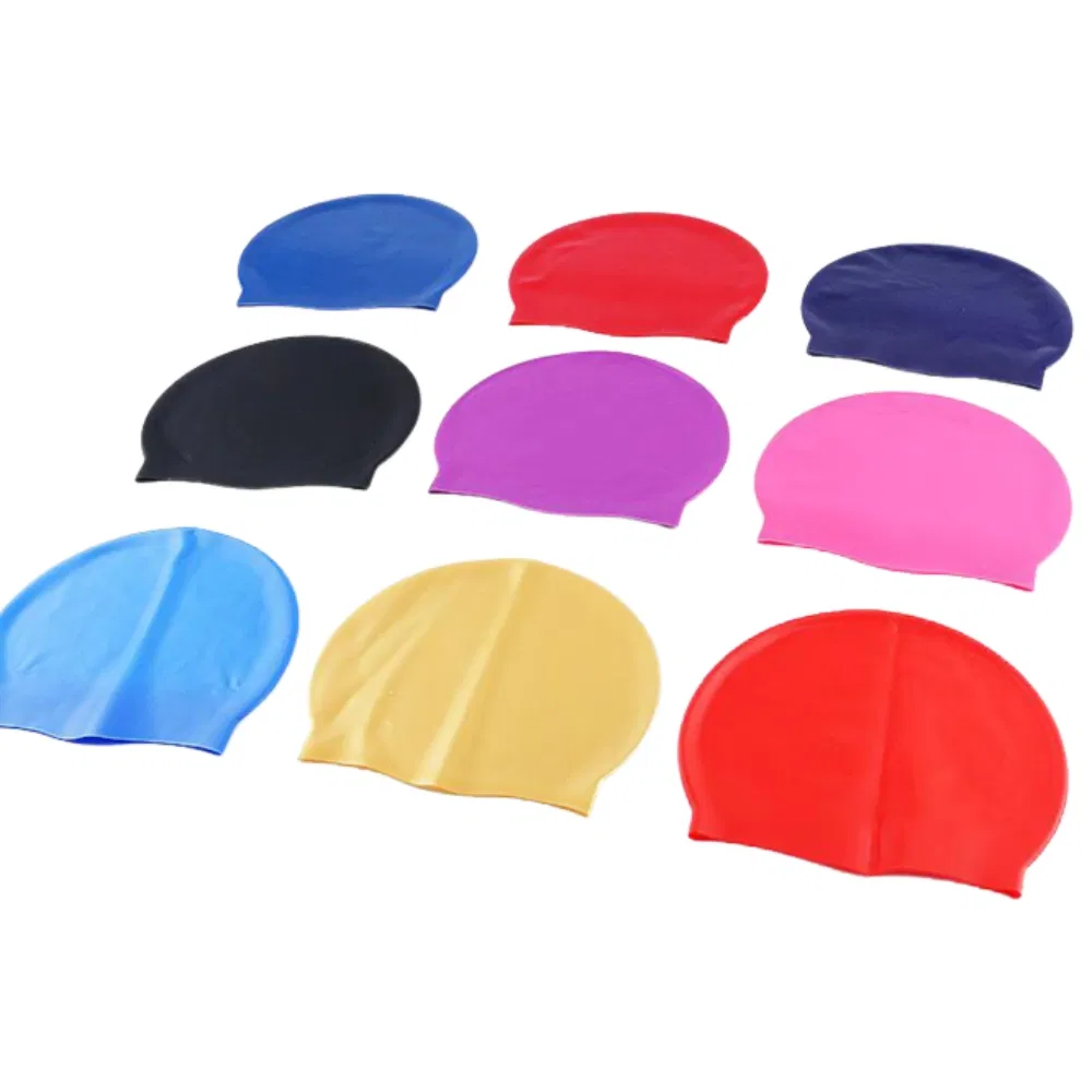 Silicone Swim 3D Comfortable Bathing Swimming Cap for Women and Men WYZ12874