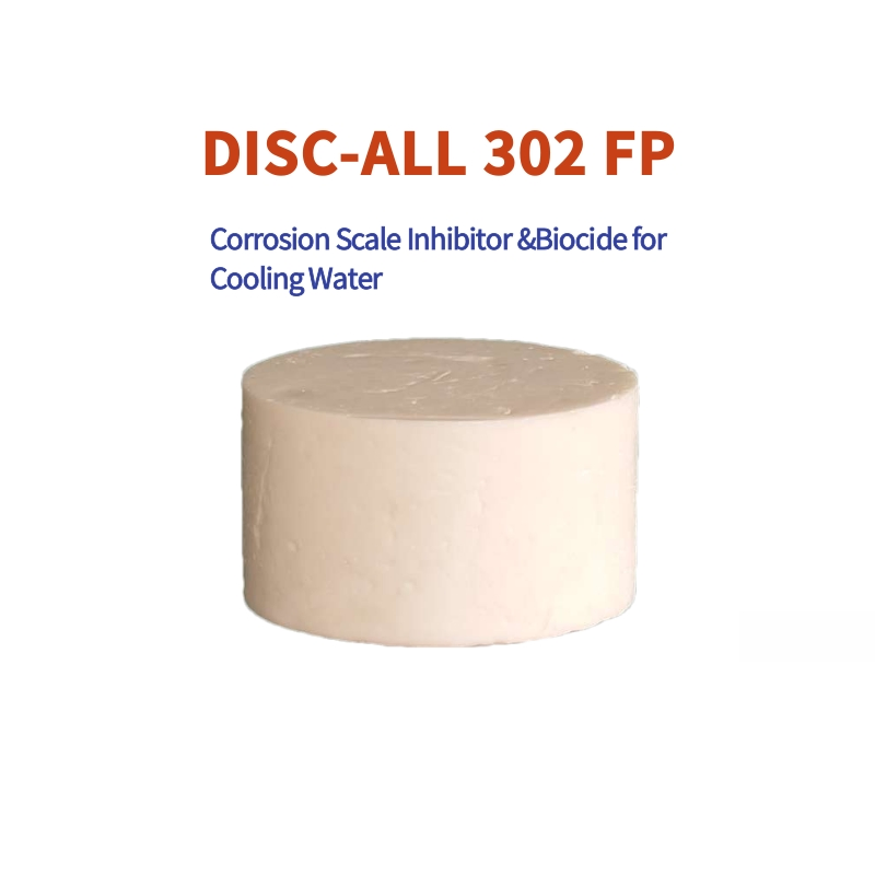 Integrated Controlled-Release Corrosion Scale Inhibitor for Cooling Towers Solid Disc Formulation
