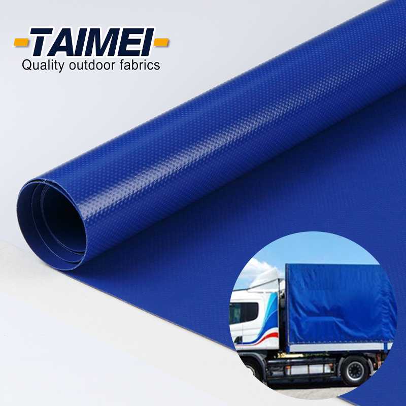 1000d Waterproof PVC Coated Fabric Roll PVC Tarpaulin for Truck and Trailer Cover Tarps