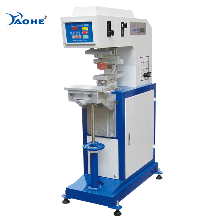 1 Color Large Logo Ink Well Pad Printing Machine Printer