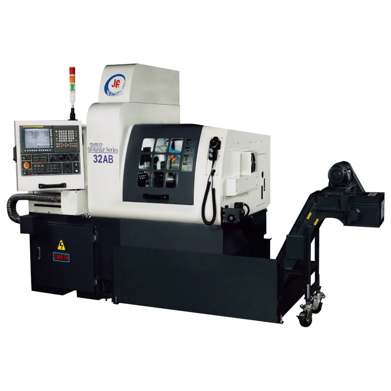 Jinnfa Swiss Type CNC Automatic Lathe Machine JSL-42A 42AB