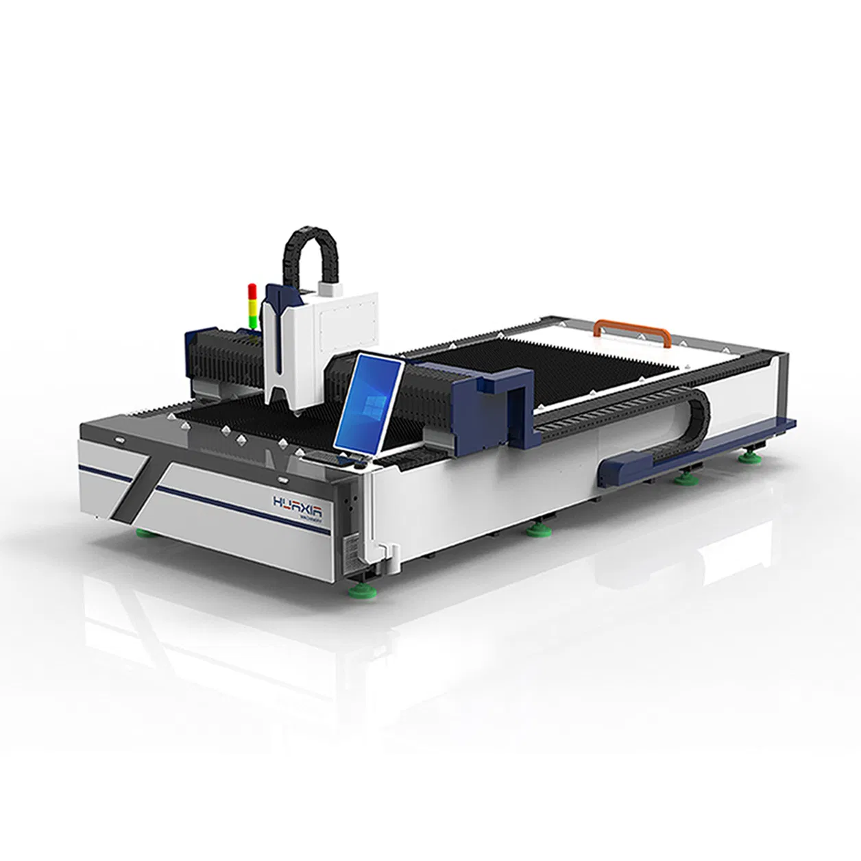 3000W CNC-Laserschneidmaschine Glasfaser-Laserschneider 3015