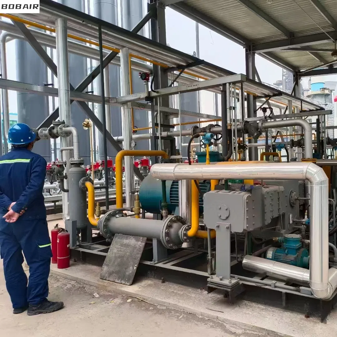 High Pressure CO2/CNG/LPG/Hydrogen/Nitrogen Piston Compressor Flow 7nm3/Min Industry Machine