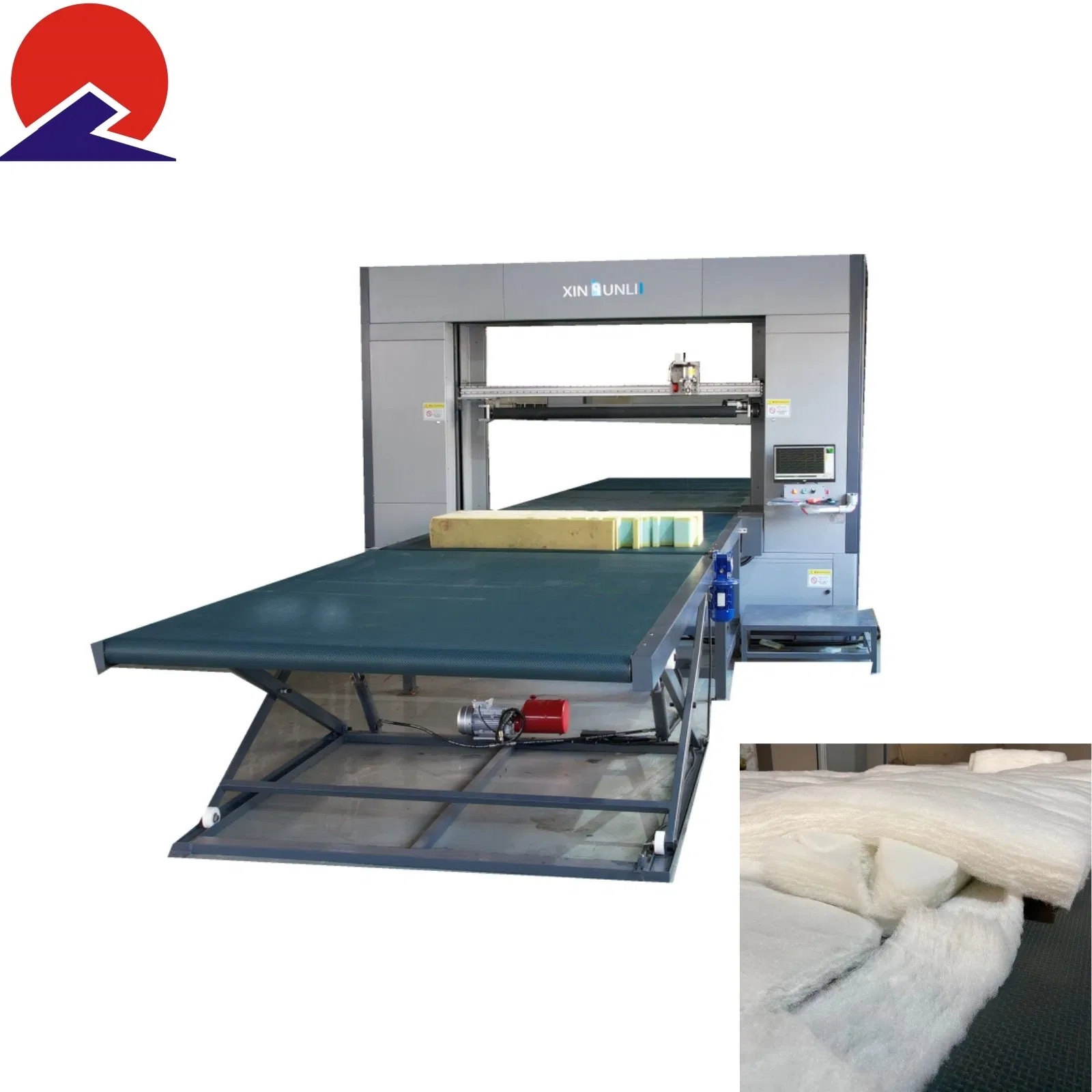 Precision CNC Vertical Contour Cutting Machine for Irregular Non-Cutting Material Shaping