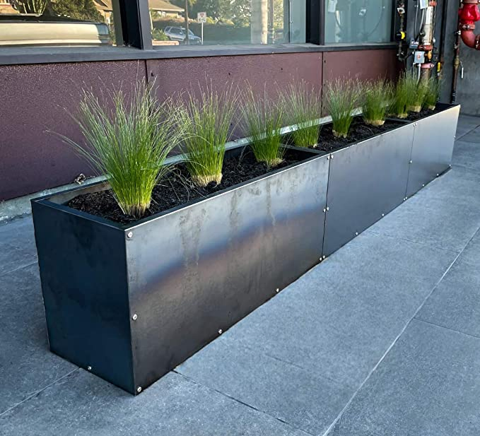 Garden Decoration Flower Planter Corten Steel Fire Pit