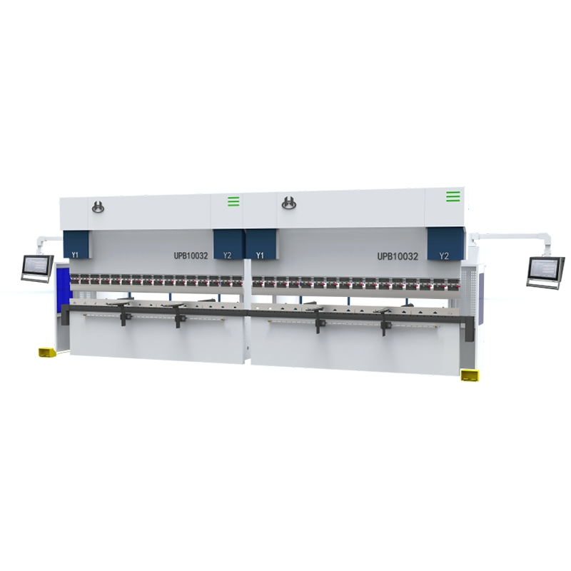 Dual-Machine Linked 100ton CNC Manual Hydraulic Bending Machine