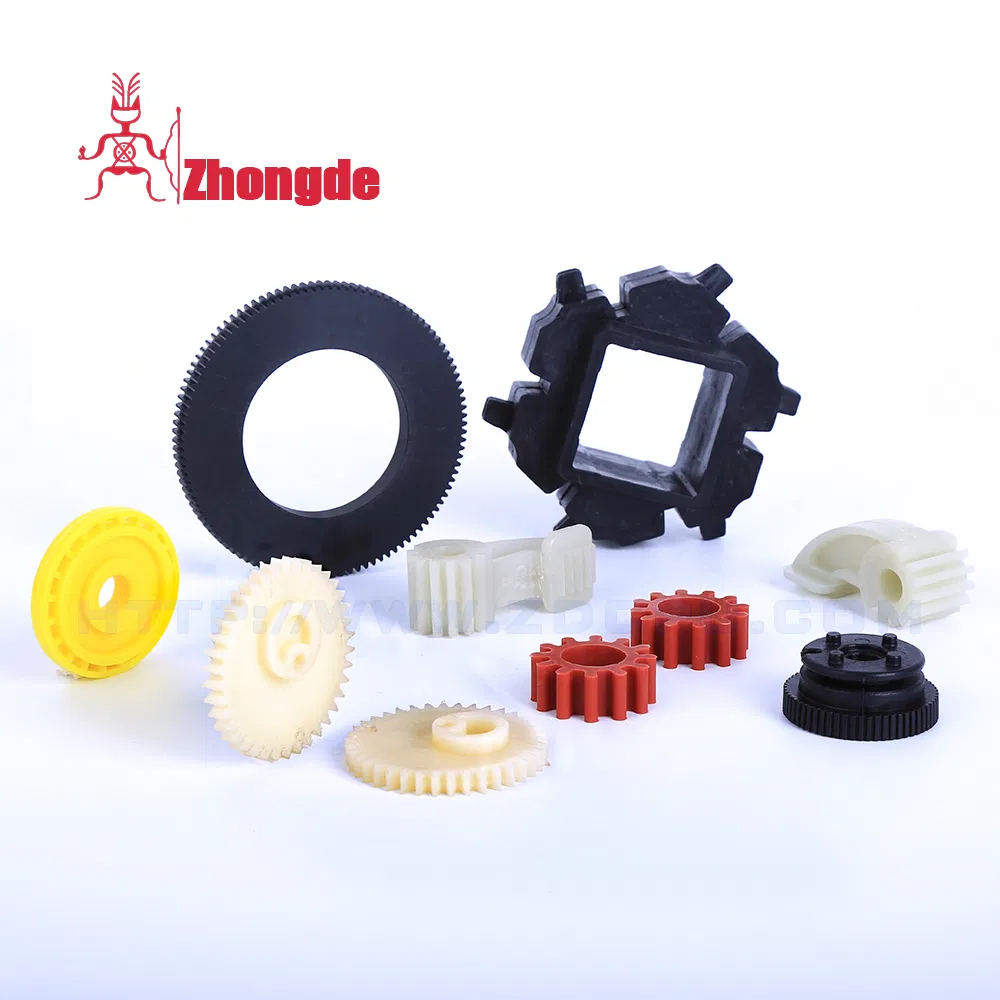 Custom Cylindrical Nylon Spur Gear, POM Delrin Small Plastic Ratchet Planetary Gear