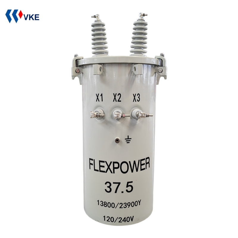 CE Certificated Oil-Immersed Pole-Mounted Distribution Transformer Low Loss