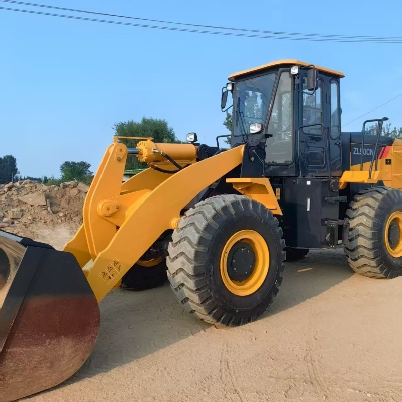 ZL50CN Trattore da costruzione idraulico heavy duty 4WD mini pala gommata frontale