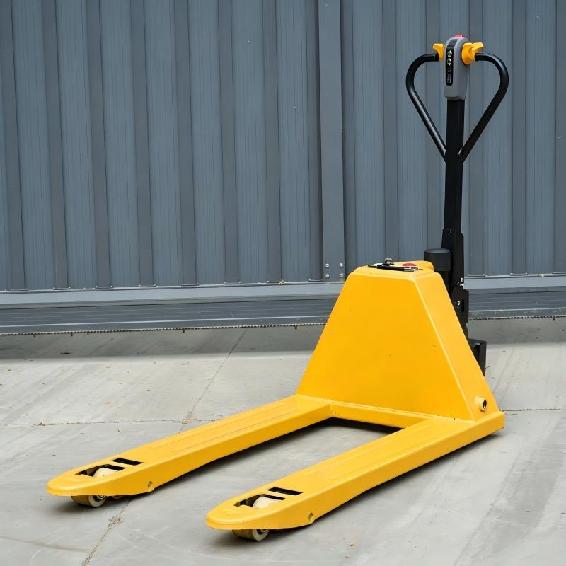 Simple Structure Electric Pallet Truck with 550mm Fork Spread