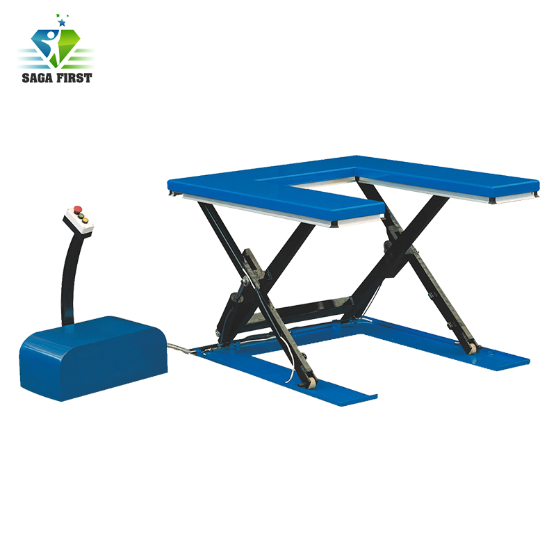 1ton 1.5ton Tavolo di Sollevamento a Forbice a U per Pallet con CE