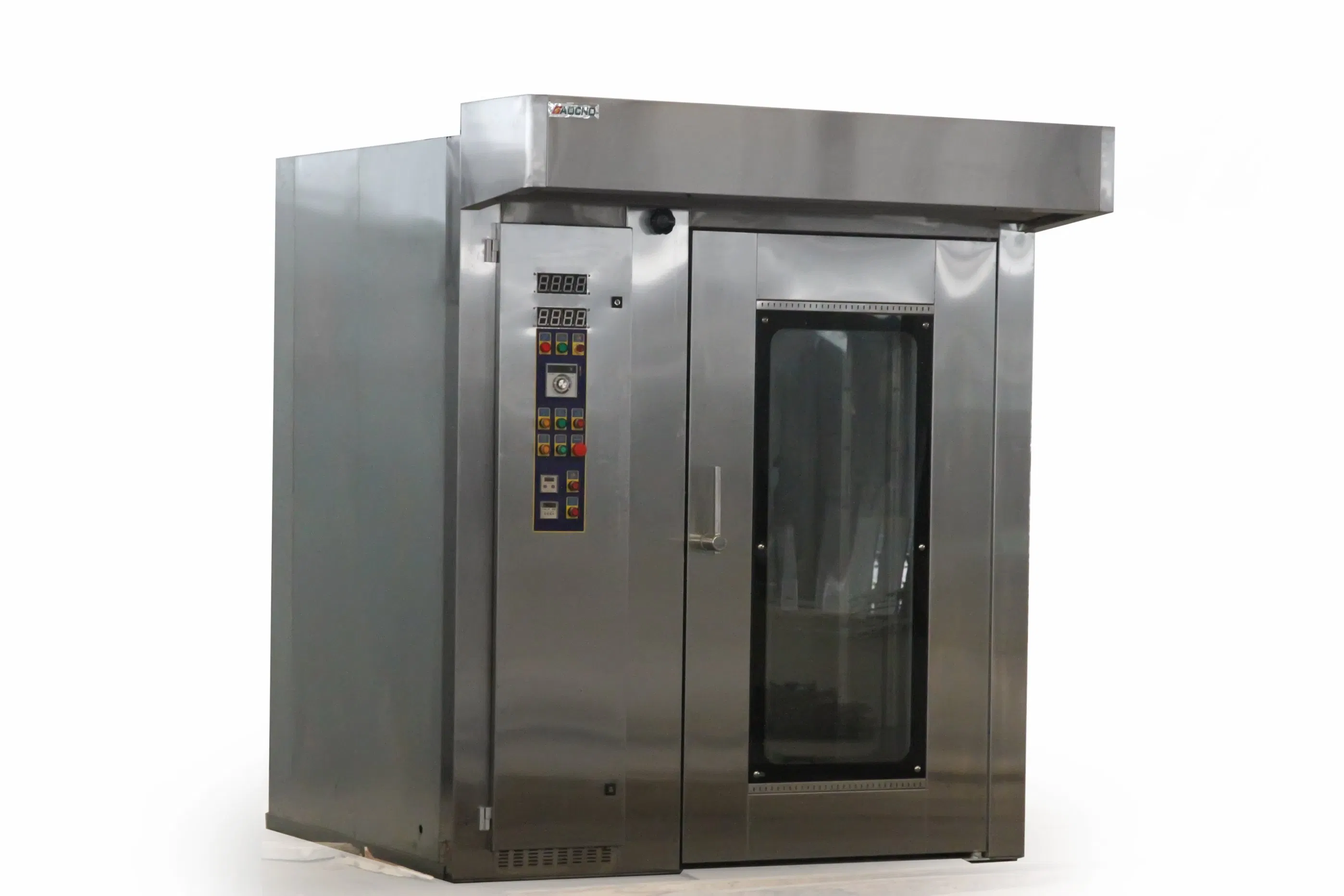 Industrial Baking Hot Air Rotary Steam Gas Oven Machine for Bread Food Cake Loaf Pizza with CE