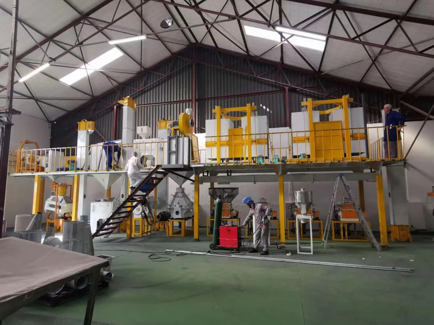30-50 Ton/Day Maize Mill Corn Flour Milling Processing Machine for Africa