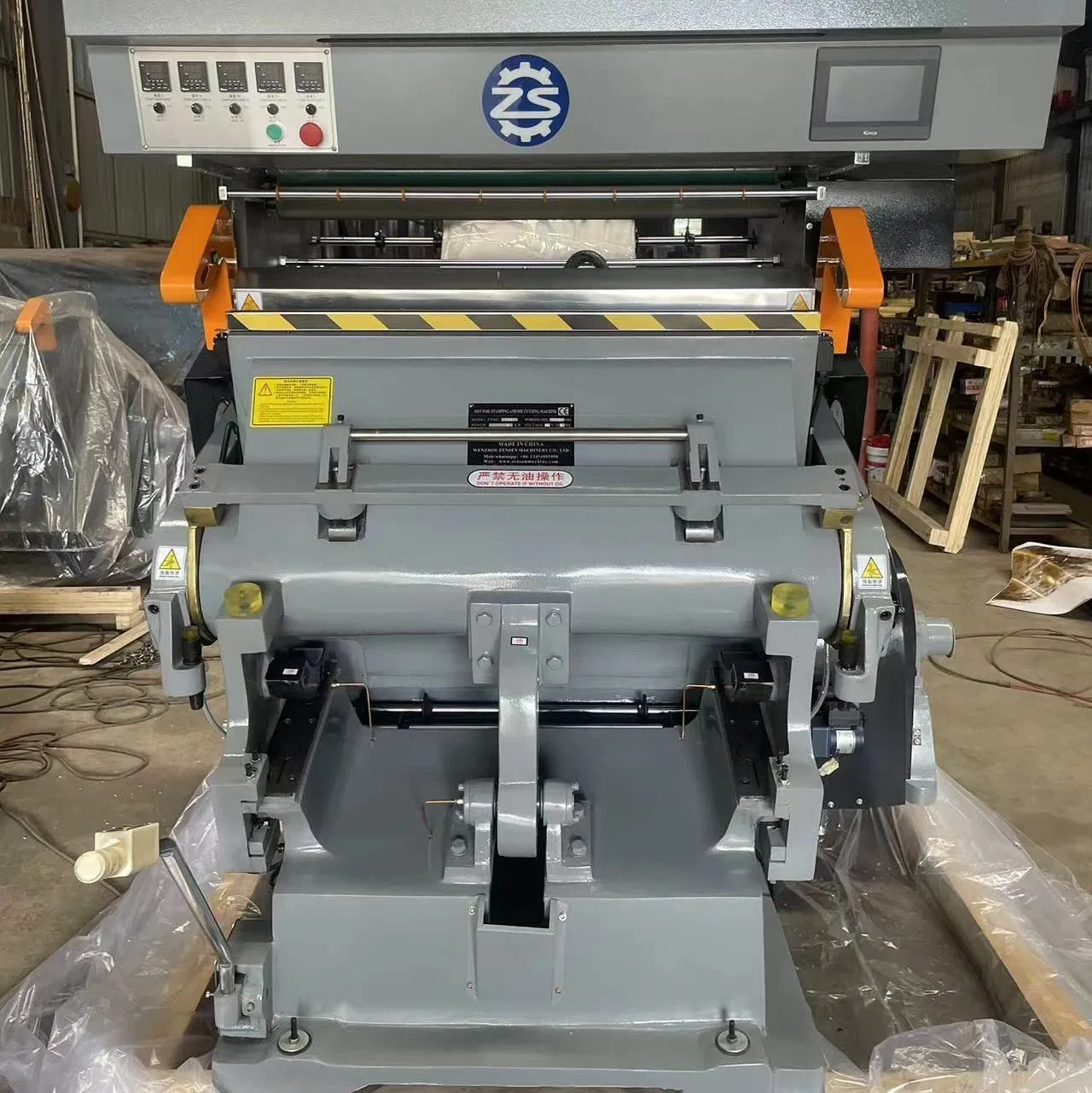 TYMC-1100 CE Hand Fed Hot Foil Platen