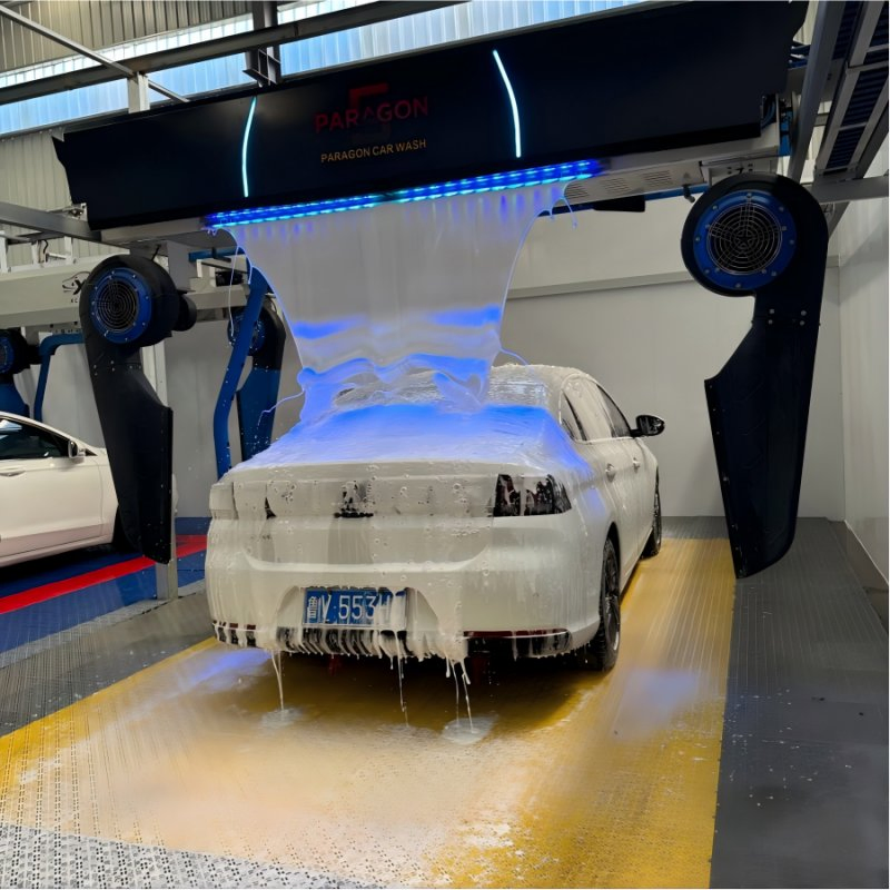 All-Weather Touchless Automatic Car Wash Washing Machine with Anti-Rust Frame Water Recycling System for Kuwait Car Wash Centers