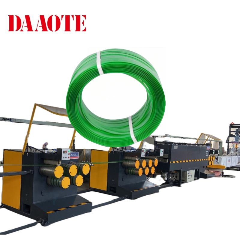 Extrudeuses en plastique Machine à bandes de cerclage pour animaux de compagnie Machine à rubans d'emballage