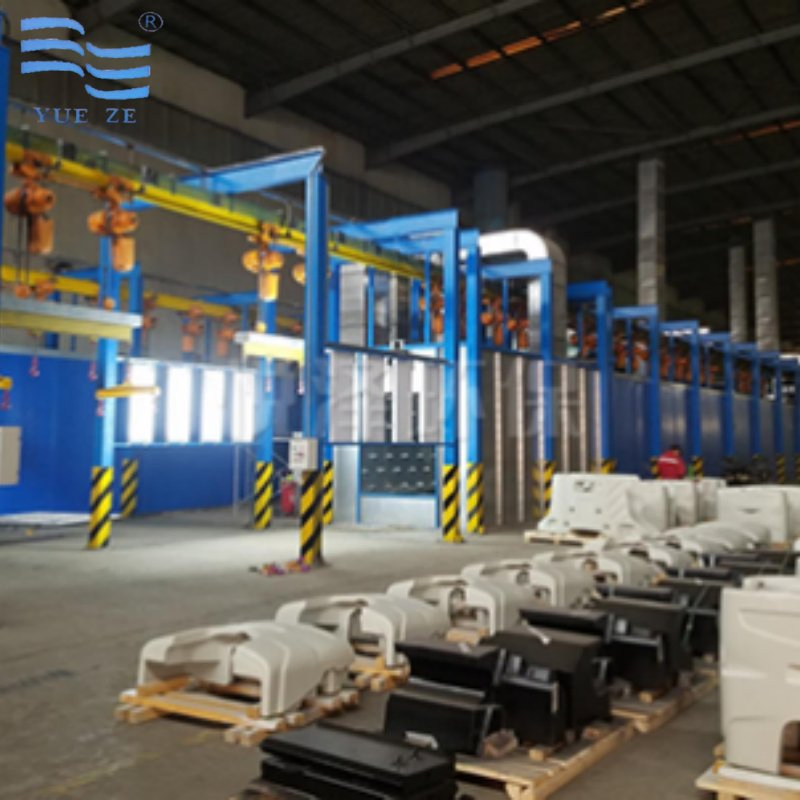 Fully Automatic and Semi-Automatic Powder Coating Painting Spraying Line Equipment for Automotive Industry