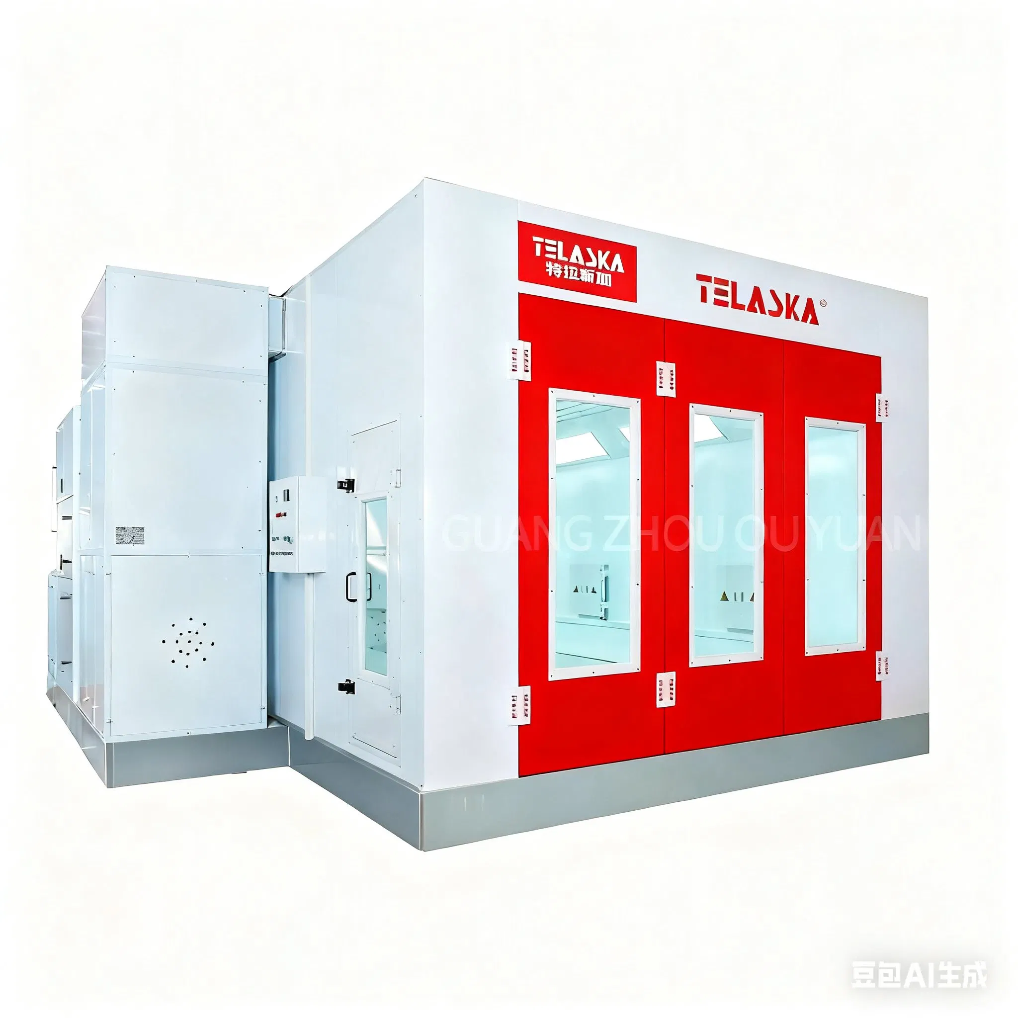Infrarot-Heizung Sprühfarbe Backofen, Rot & Umweltfreundlich TLSJ-8002