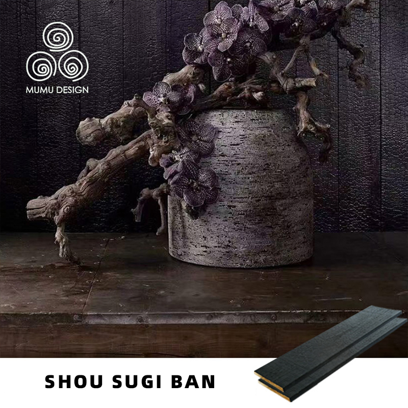 Mumu Shou Sugi Ban Dekorative Paneele