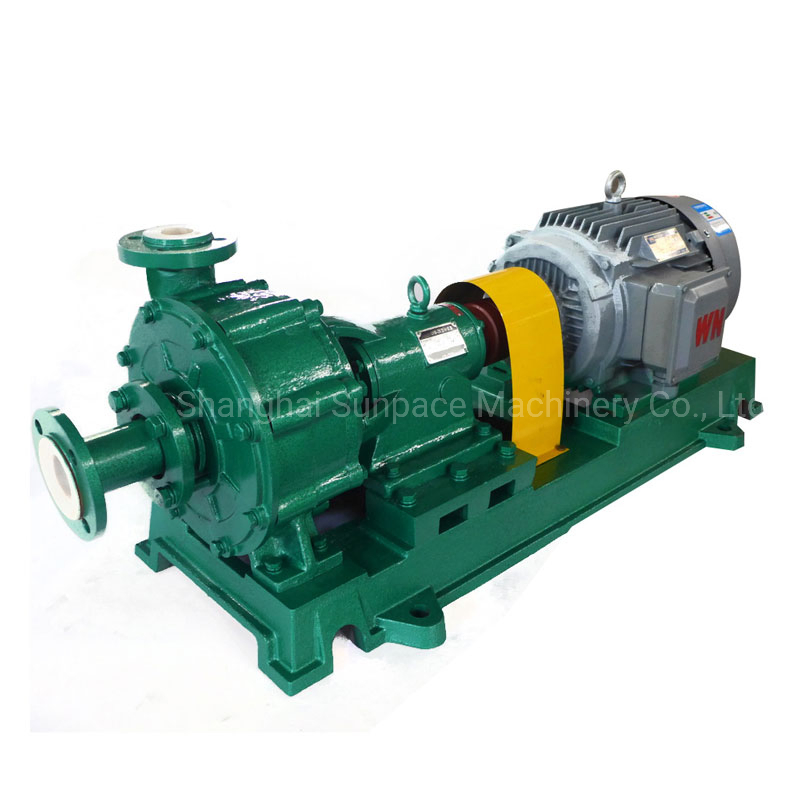 High Quality Corrosion/Wear Resistance Fluoroplastic Lined Acid Slurry Pump