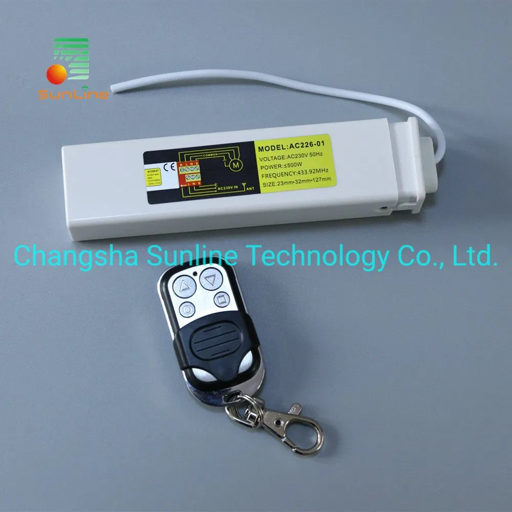 RF 433MHz Water-Proof Built-in Radio Receiver for Roller Shutter Tubular Motor