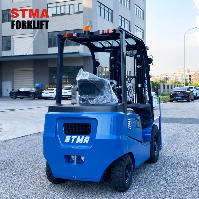 STMA Elektro-Gabelstapler 2 Tonnen 2,5 Tonnen 3000 kg batteriebetriebener Gabelstapler mit Lithiumbatterie