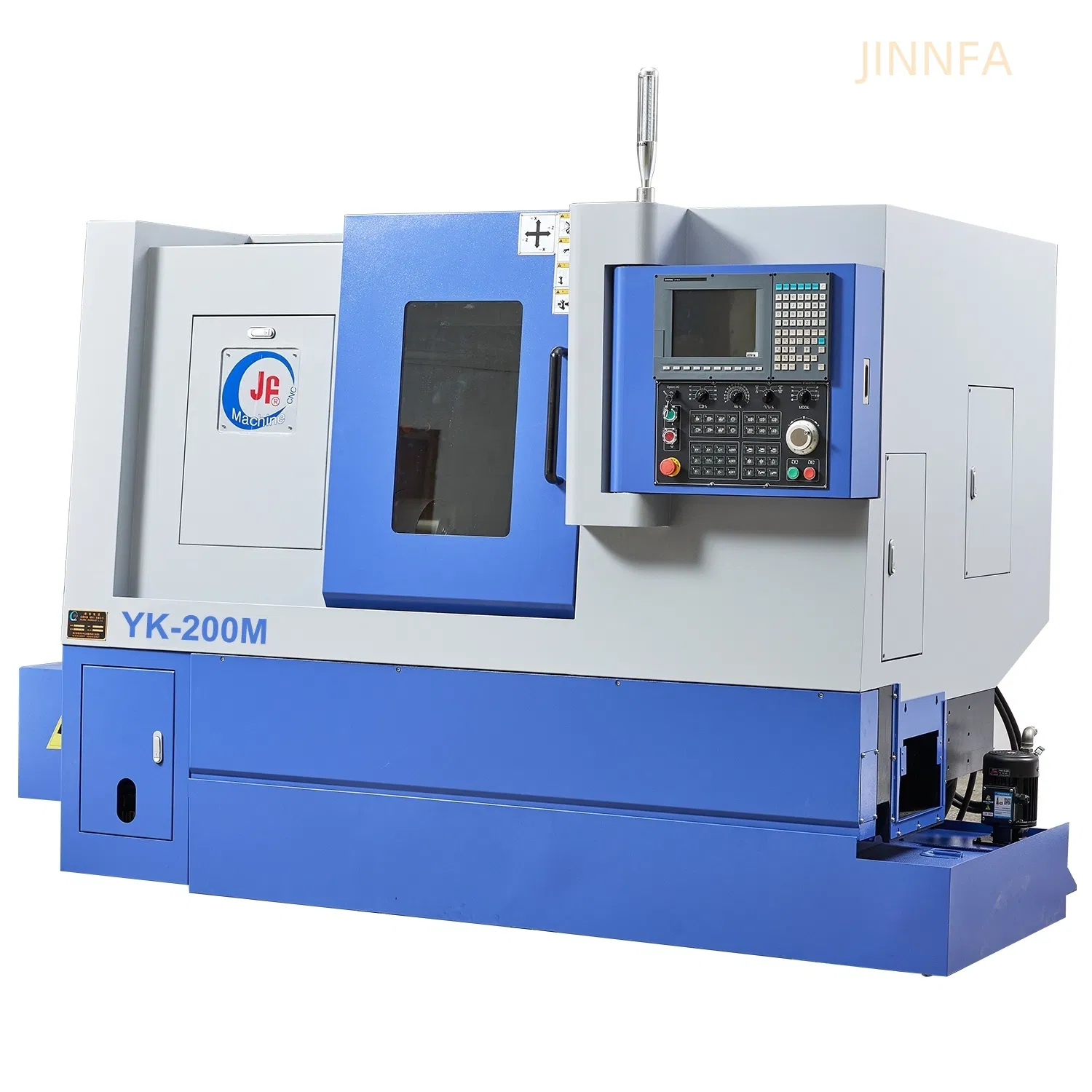 JINNFA YK-200MY Interpolating Y Axis High Precision Metal Slant Bed CNC Lathe