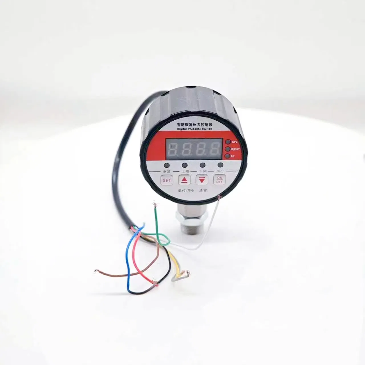 High-Precision Digital Pressure Gauge for Air Compressors 1/4 NPT Connection