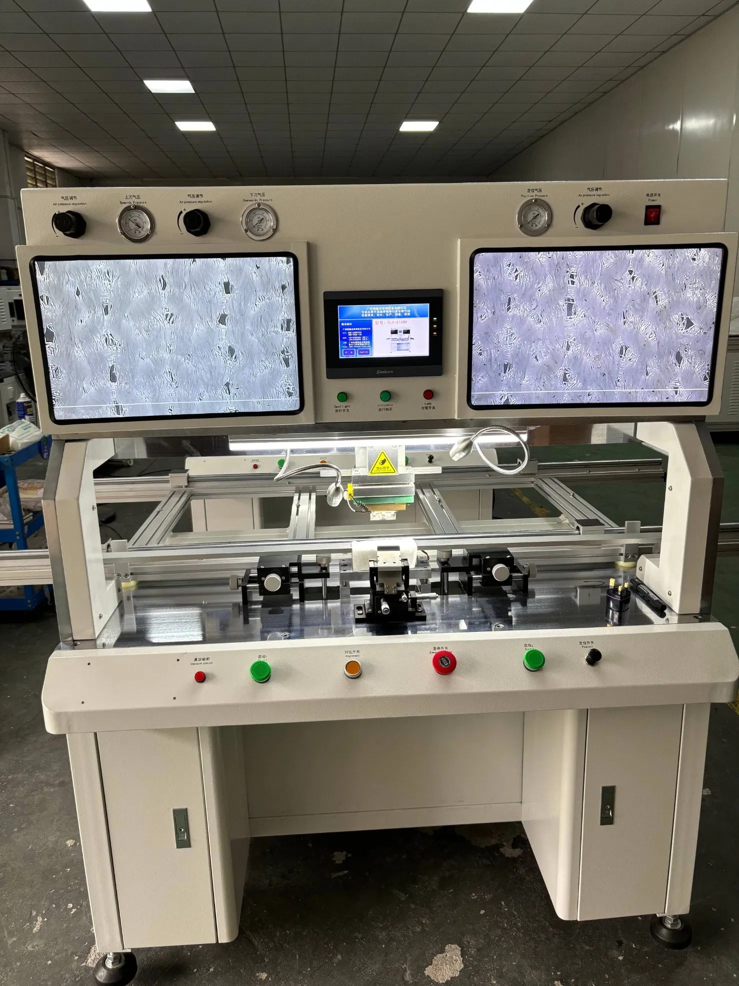 Machine de réparation et de collage d'écran de télévision LCD 616dh