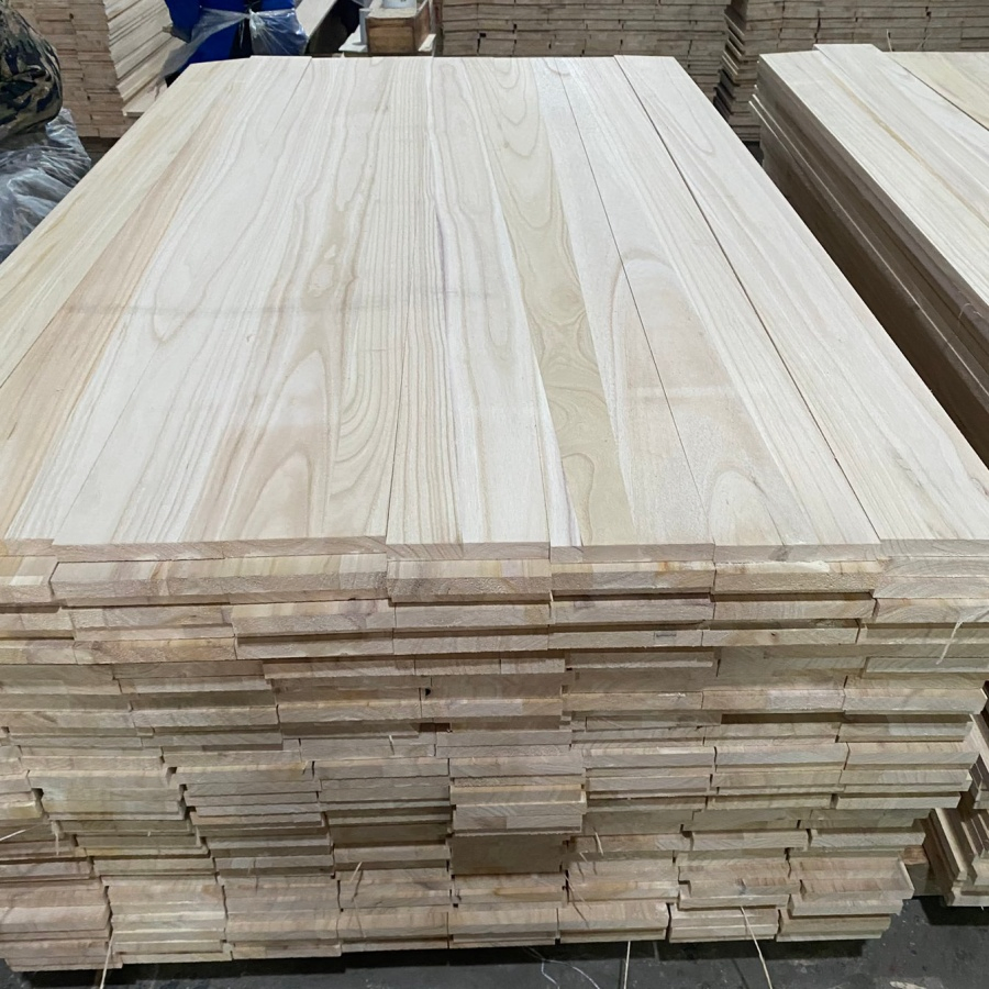 19mm Paulownia Poplar Wood Strips for Ski Core Making Panel